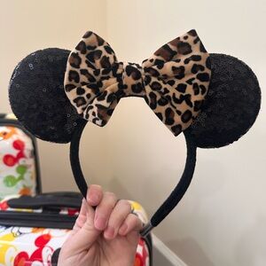 Cheetah Print Minnie Ears
